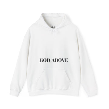 GOD Above™ "Winged Cross" Hooded Sweatshirt