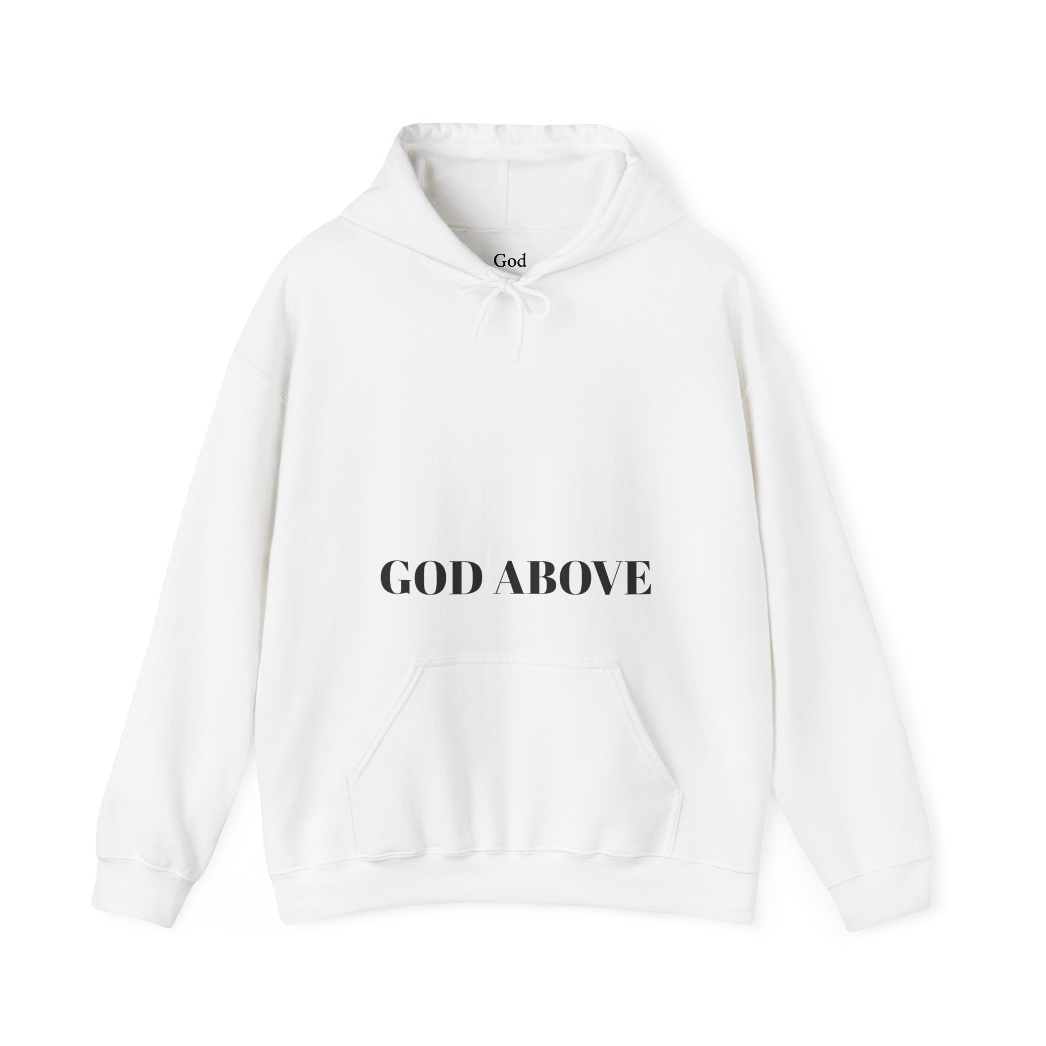 GOD Above™ "Winged Cross" Hooded Sweatshirt