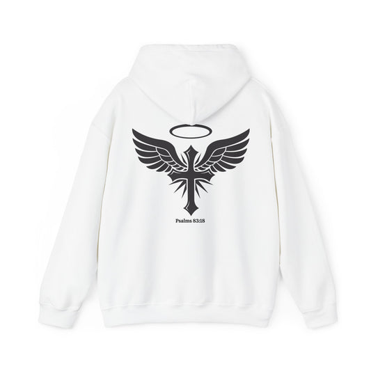 GOD Above™ "Winged Cross" Hooded Sweatshirt