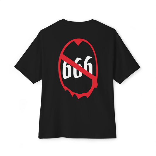 GOD Above "HATE SIN" Oversized Boxy Tee