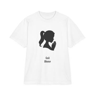 GOD Above™ - "Pretty Girls Pray"  Boxy fit Tee